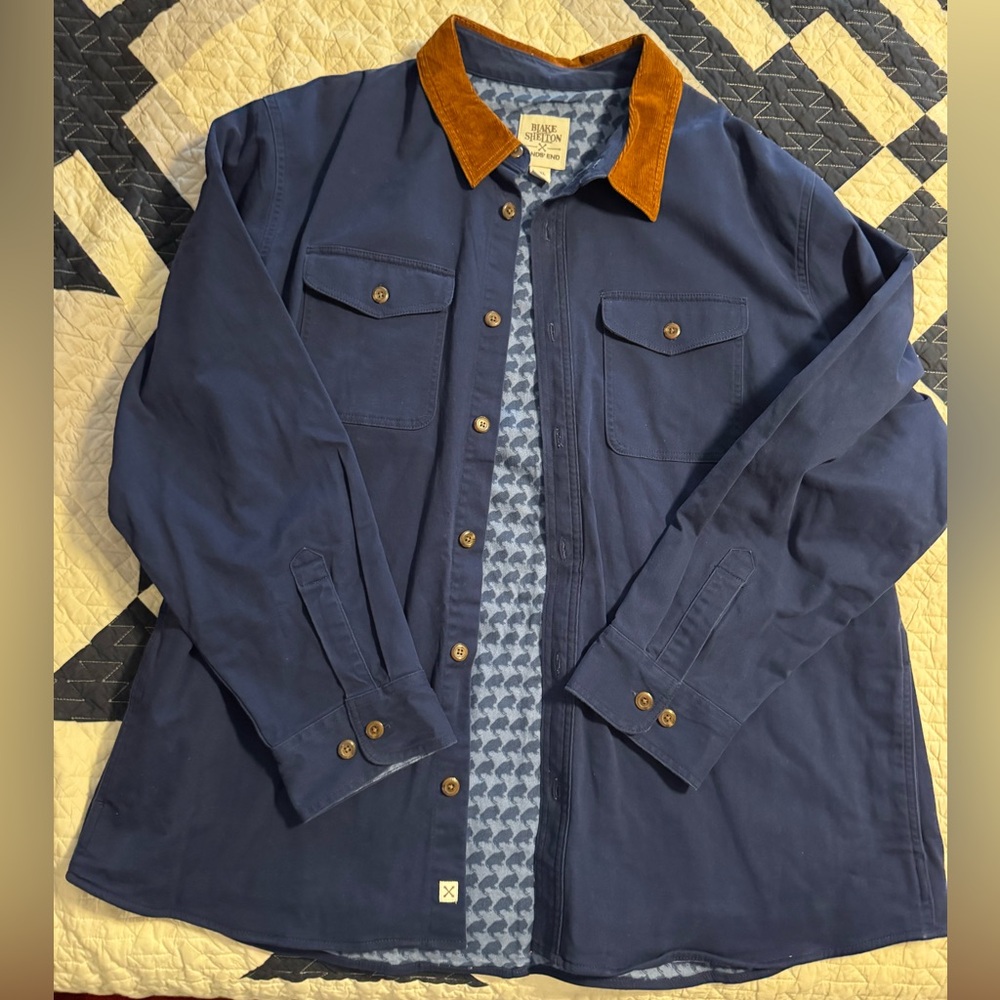 Lands End Blake Shelton Barn Overshirt